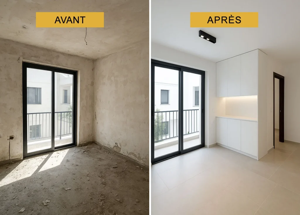 Rénovation appartement Casablanca – Travaux et devis 2 Rénovation d’un appartement à Casablanca